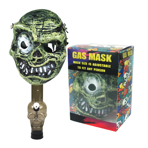CHARACTER GAS MASK WITH PIPE,S9 MONSTER 24PC IN A MASTER CASE - MK Distro