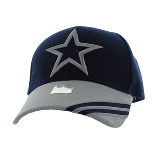 Adjustable Baseball Hat - Big Star Mesh (Navy) - MK Distro