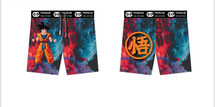 Dragon Ball Z goku Basket Ball Shorts - MK Distro