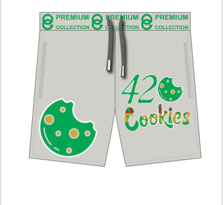 OG 420 Cookies Swat Pants Shorts Gray - MK Distro