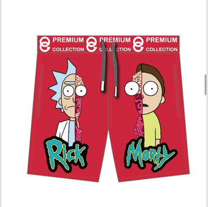 Rick and Morty Swat Pants Shorts Red - MK Distro