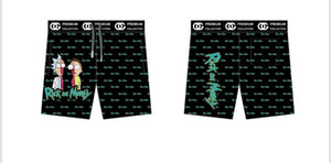 Rick and Morty Basket Ball Shorts - MK Distro