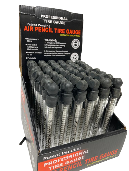 Air Pencil Tire Gauge (box of 48) - MK Distro
