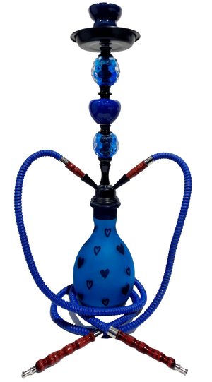 21" Badshah Love 2 Hose Hookah - MK Distro