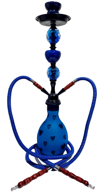 21" Badshah Love 2 Hose Hookah - MK Distro