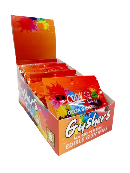 COOK DELTA-8 GUSHERS 10 Count Display - MK Distro