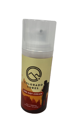 COLORADO CURES CBD HOT CREAM 1000MG - MK Distro