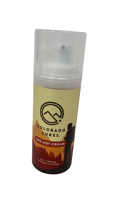 COLORADO CURES CBD HOT CREAM 1000MG - MK Distro