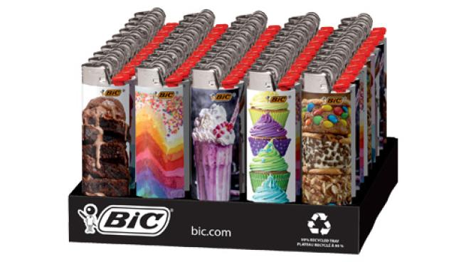 BiC Maxi - Special Edition Indulgent Series - Pocket Lighters (50-Count Tray) - MK Distro