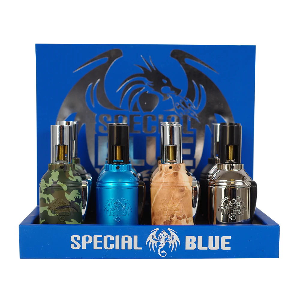 Special Blue - Grenade - Disposable Lighters (Box of 12) - MK Distro